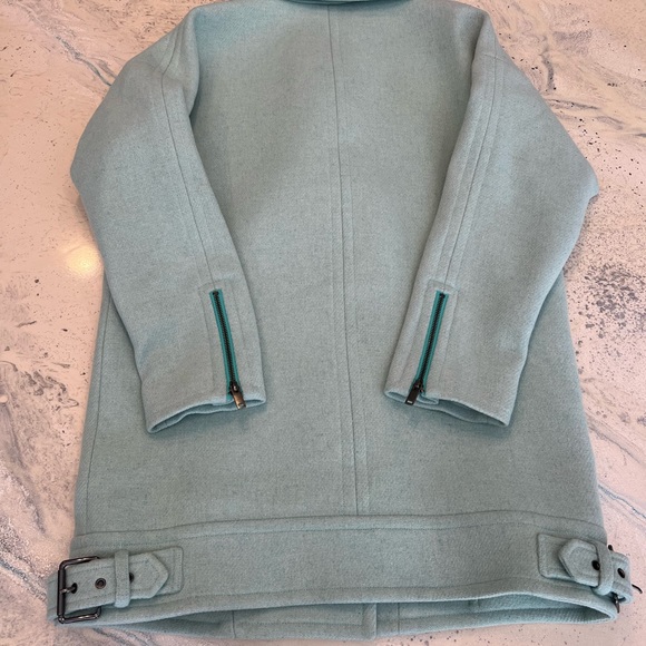COPY - BANANA REPUBLIC WOOL ZIPPER COAT SIZE XL - Picture 4 of 7